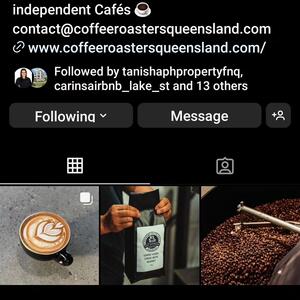 If you are looking for fantastic coffee, get in touch with @coffeeroastersqueensland